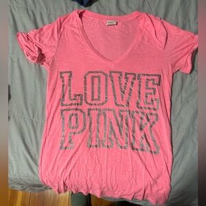 Victoria’s Secret pink tee